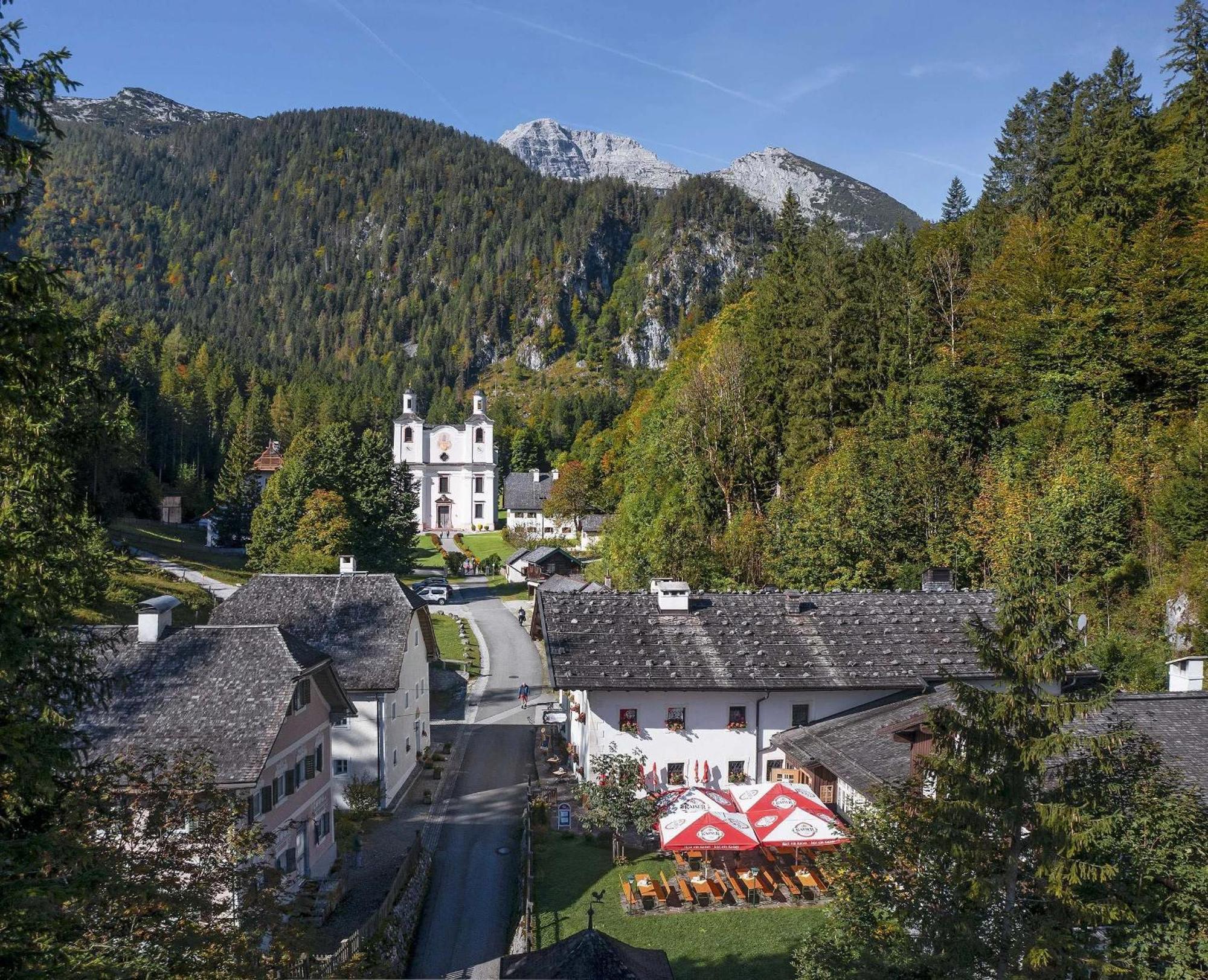 Gasthof Maria Kirchental Sankt Martin bei Lofer Esterno foto