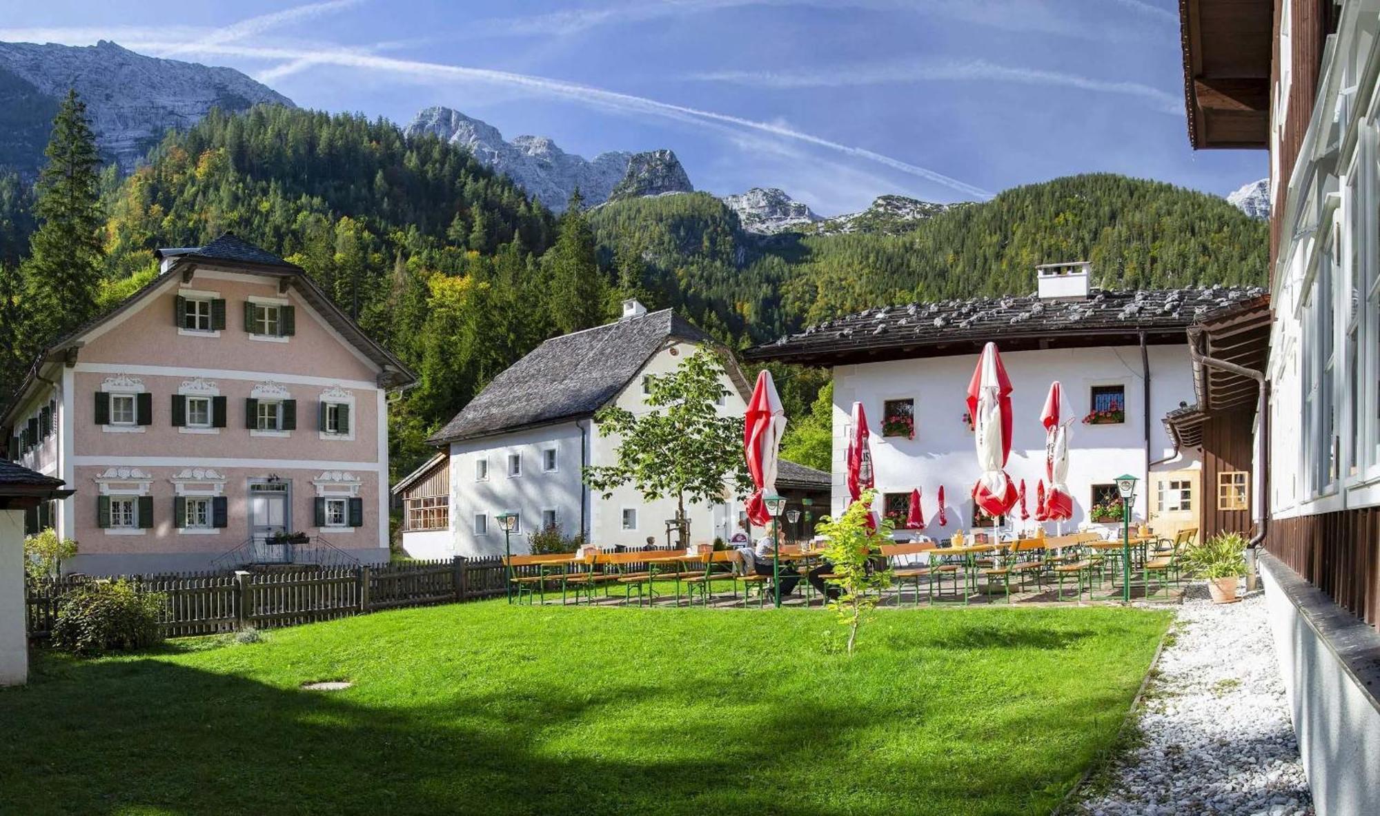 Gasthof Maria Kirchental Sankt Martin bei Lofer Esterno foto
