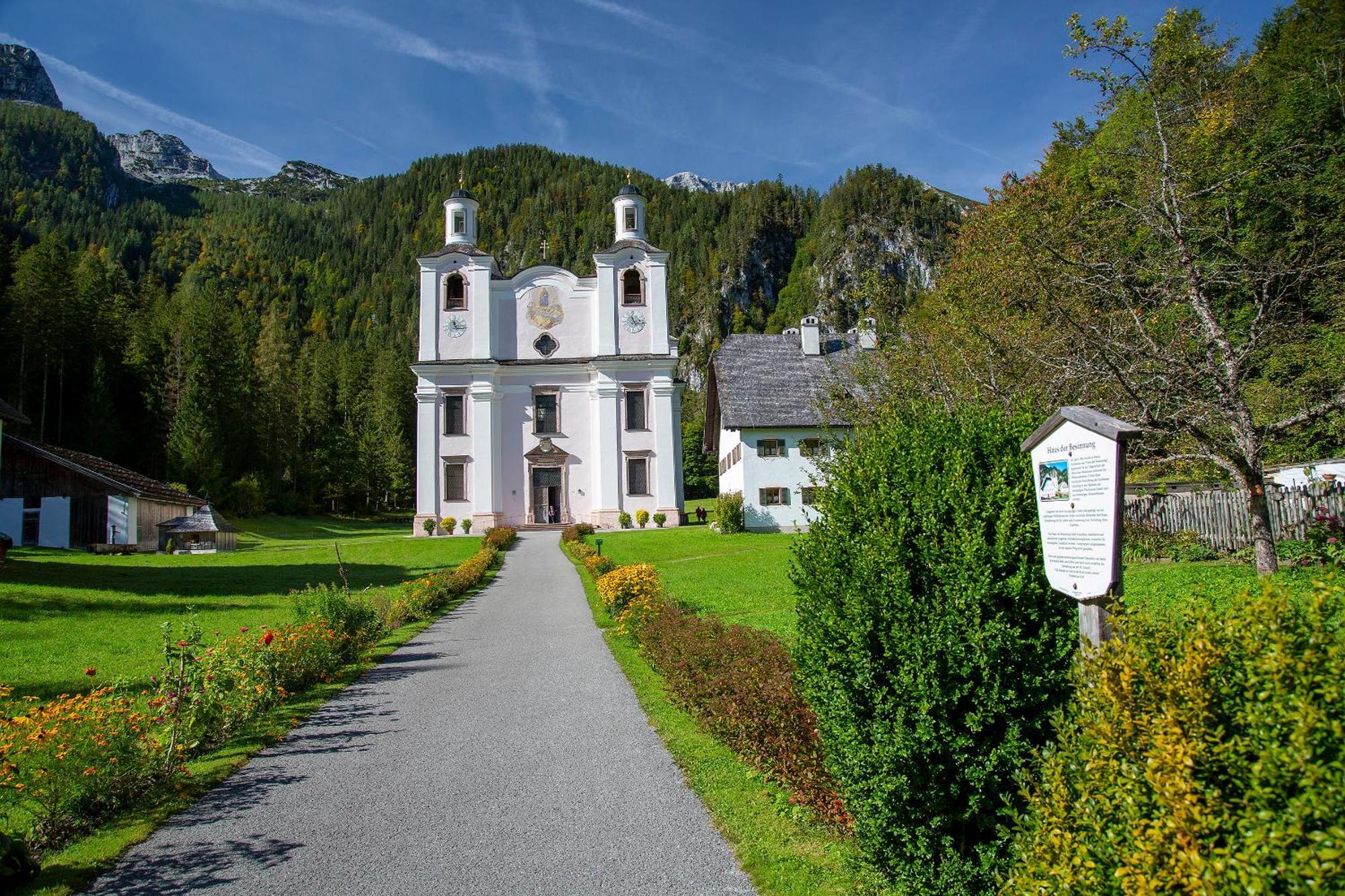 Gasthof Maria Kirchental Sankt Martin bei Lofer Esterno foto