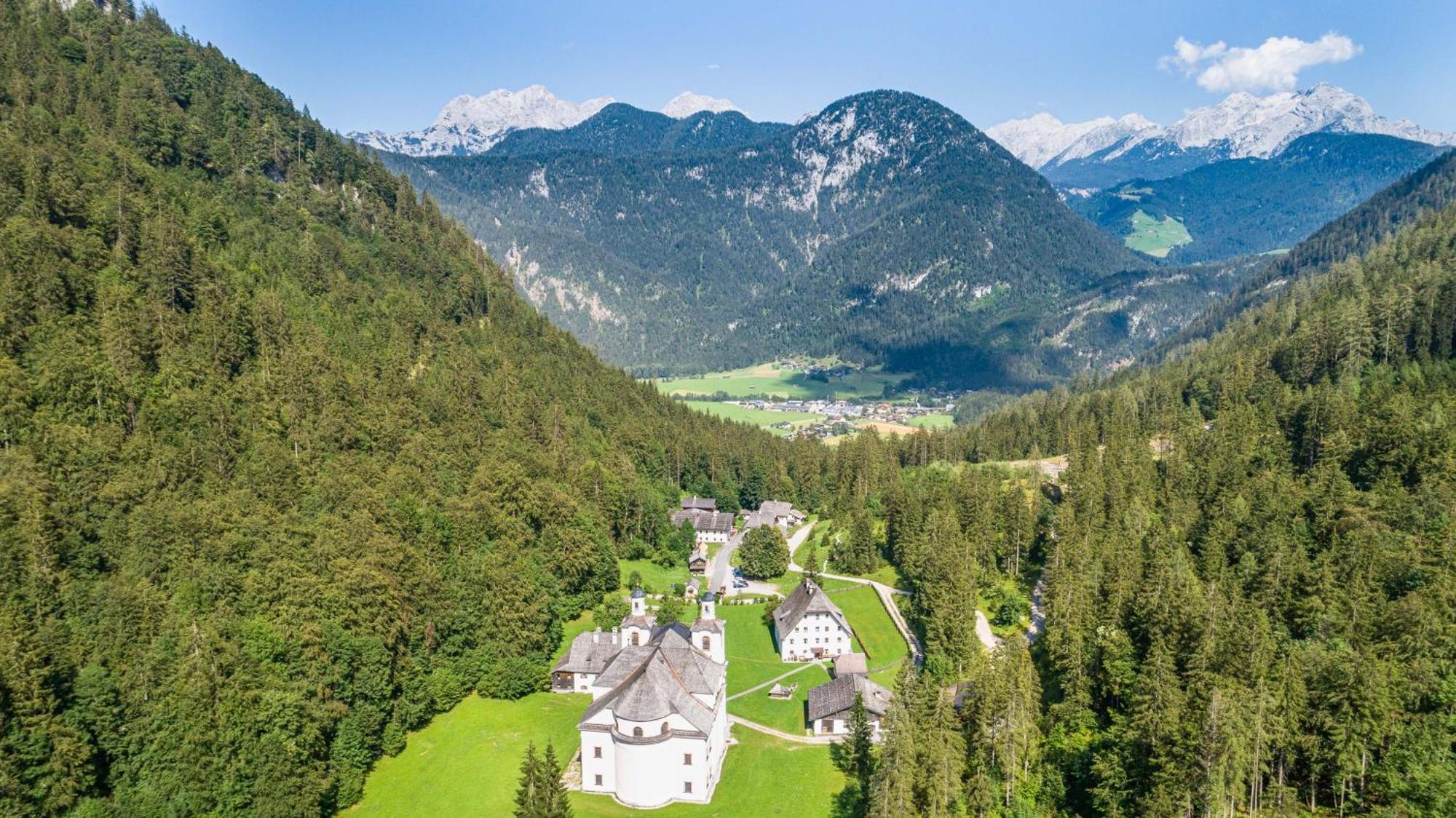 Gasthof Maria Kirchental Sankt Martin bei Lofer Esterno foto