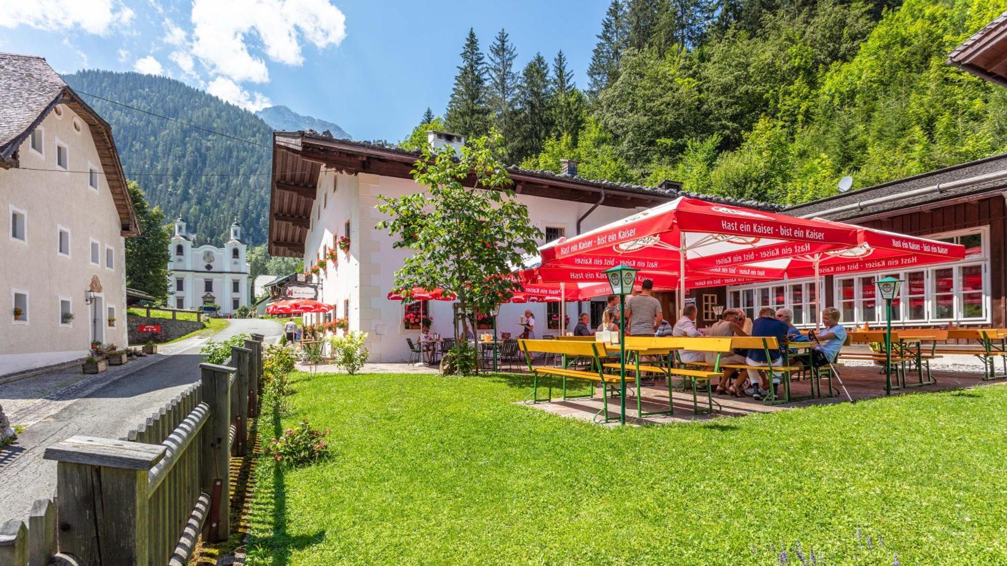 Gasthof Maria Kirchental Sankt Martin bei Lofer Esterno foto