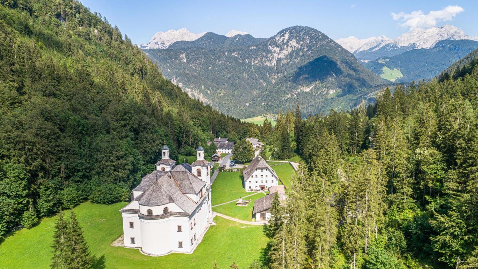 Gasthof Maria Kirchental Sankt Martin bei Lofer Esterno foto